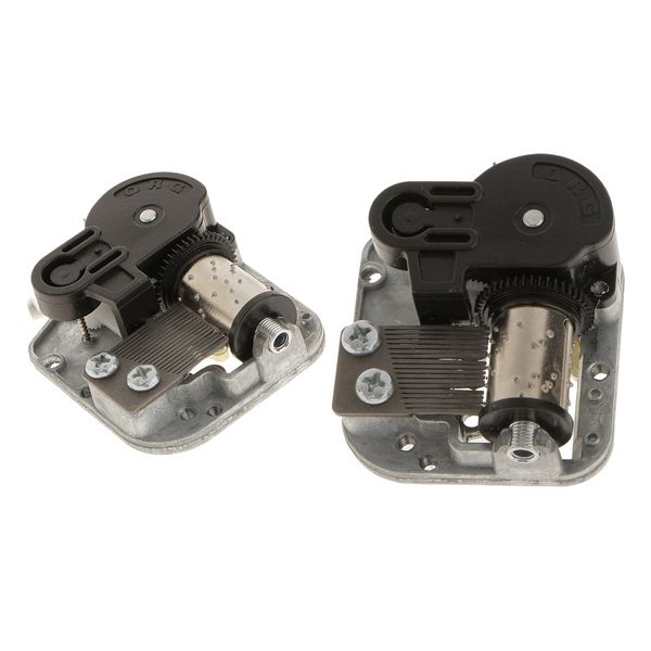 

2pcs musical movements diy parts - amazing grace tune & swan lake tune