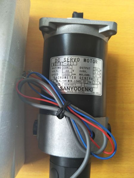 

1pc original sanyo denki servo motor m818t-031 new expedited shipping