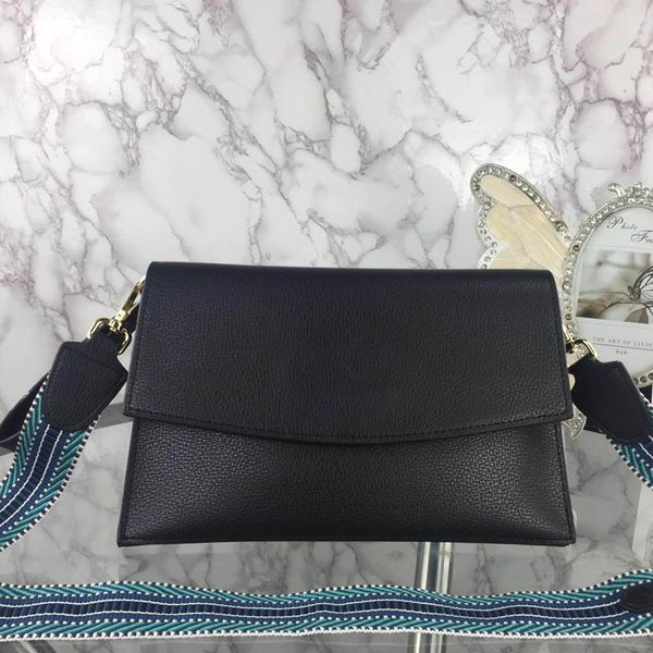 

new classic designer women handbag crossbody bags fashion real leather strap shoulder handbags small messenger bags purse tote bags 27cm