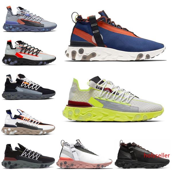 

ale arrival react runner mid wr ispa men women running shoes ghost aqua platinum volt summit white mens trainer fashion sports sneakers