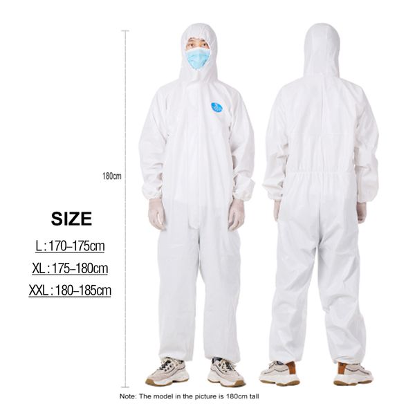 

professional hooded protective clothing antibacterial anti-virus suit prevent invasion of virus staff protective clothing dust-p