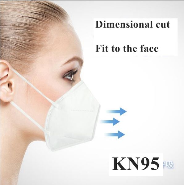 

быстрая доставка одноразовые маски для лица kn95 fit to the face 5 слоев пылезащитная маска для лица защитный чехол маски анти-пылевая маска