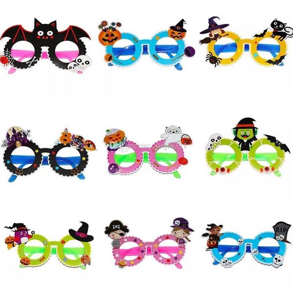 

2019 new 10 styles halloween party decorations funny glasses big exaggerated funny creative personality funny glasses parody kids toys