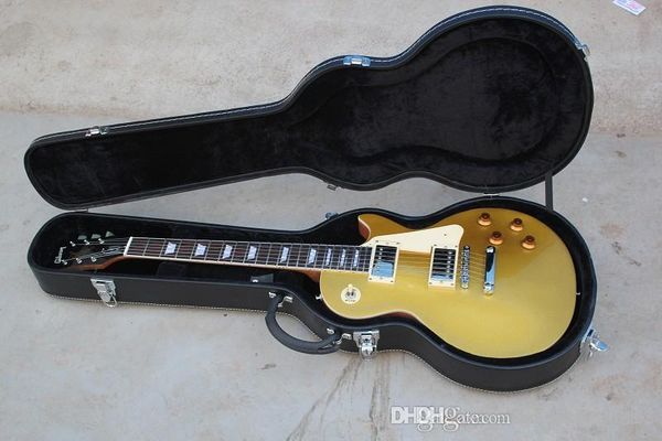 

new arrived selling g les standard gold vos goldlp electric guitar in stock
