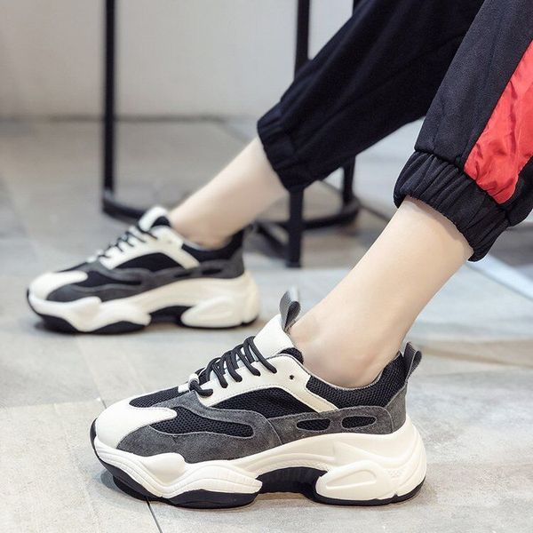 

paris 17fw triple-s walking shoe dad shoes chaussures femme triple s 17fw designer sneakers for men women vintage old grandpa trainer, Black