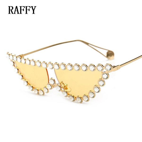 

sexy diamonds cat eye солнцезащитные очки женщины vintage brand gradient lens оттенки солнцезащитные очки женщины кадр очки óculos, White;black