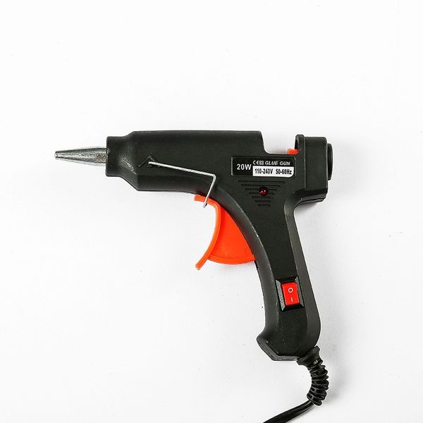 

repair tools 20w 220v eu plug melt glue gun with 7mm glue stick industrial mini guns thermo electric heat temperature tool