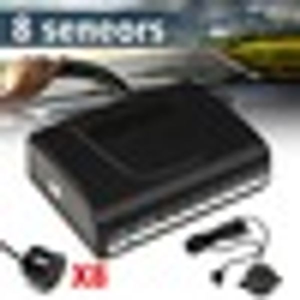 

lcd display parktronic car parking sensors 8 radars sound alarm probes car-detector car parking parkmaster reversing monitor