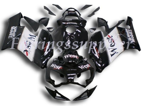 

новый (литье под давлением) abs обтекатель комплекты подходят для honda cbr1000rr (2004 2005) cbr1000rr 04 05 обтекатели набор черный белый