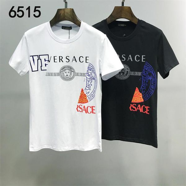 

mens designer t shirts fashion mens clothing 2020 summer casual streetwear t shirt rivet cotton blend crew neck short sleeve -3xl @970, White;black
