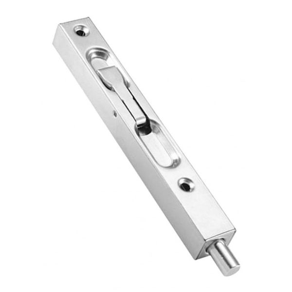 

stainless steel door flush security slide door guard latch lock