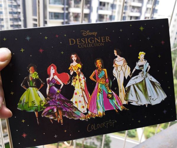 

Dhl 2018 new makeup colourpop de igner collection 15 color eye hadow palette eye hadow palette geat quality