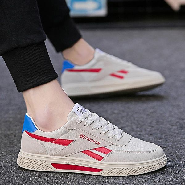 

summer mens casual fashion canvas shoes breathable cloth shoes for students daily dress rubber soft sole elegant leisure shoe, Black