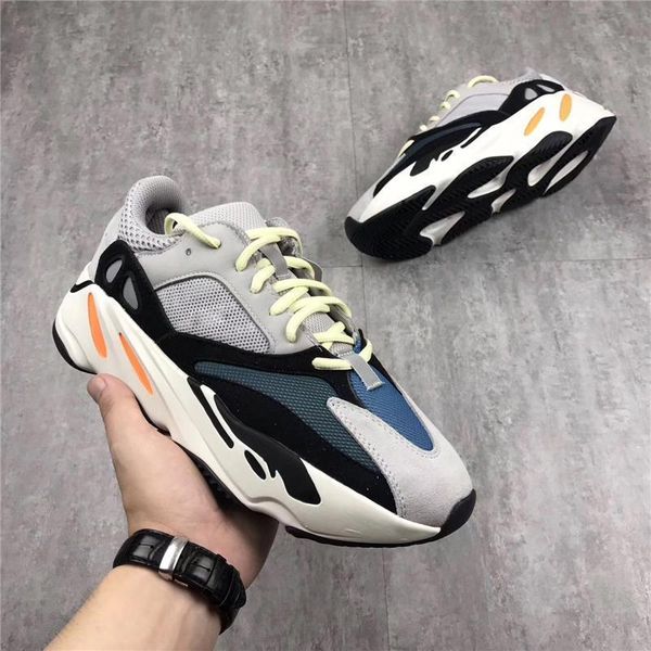 

2020 authentic 700 kanye west wave runner men women authentic 700s b75571 a6yezy1 sports casual sneakers shoes size 5 -13, Black