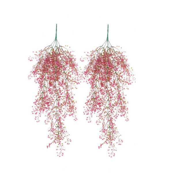 

искусственный искусственный шелковый цветок виноградной лозы висячие гирлянды завод главная сад свадебный декор искусственные цветы искусств