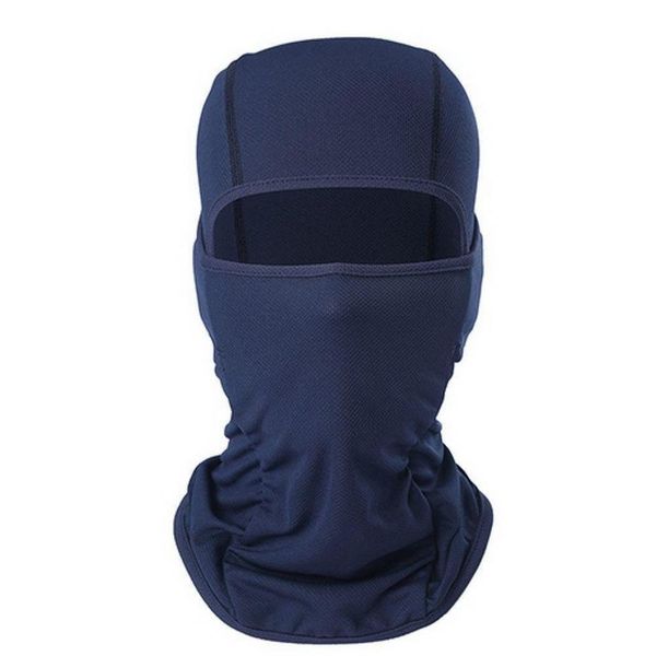

outdoor windproof breathable full face ski casual shield anti-uv all years cycling mask hat solid, Black