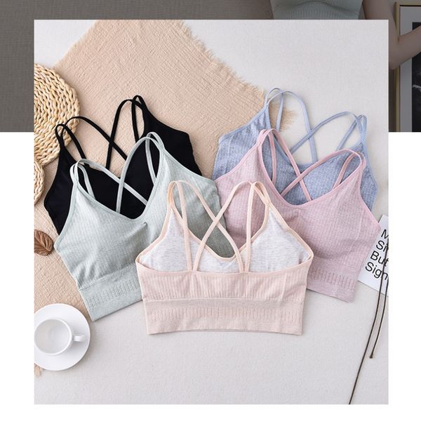 

women bras push up gather bralette seamless solid color bra wire femme comfort underwear vest brassiere for women, Red;black