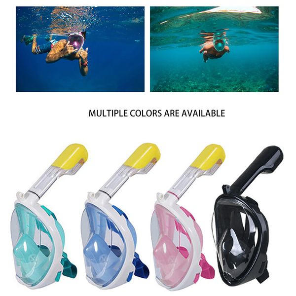 

diving mask scuba mask underwater anti fog full face snorkeling women men kids swimming snorkel diving equipment 30dropping