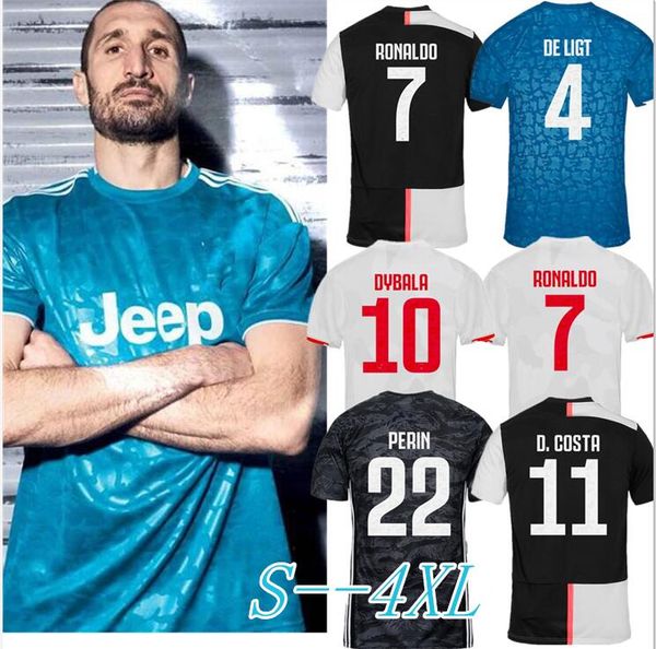 

S 4xl 2019 ronaldo juventu occer jer ey 2020 home away de ligt dybala higuain buffon cami eta futbol cami a maillot football hirt