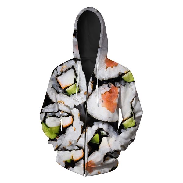 

осень новый рисовый шар печати мужской кардиган с капюшоном свитер мода европейский и американский молния мужской свитер, White;black