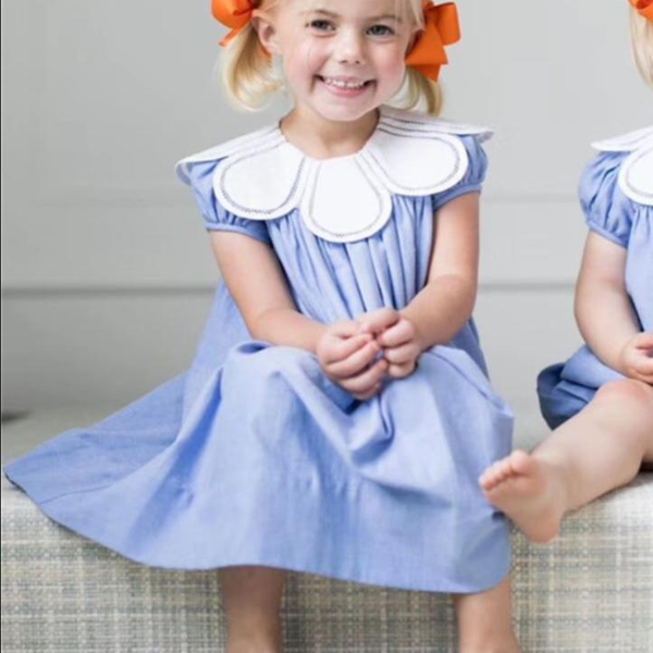 

girls cute summer dress for toddler kids spanish vintage cotton baby girl pink princess birthday partydresses, Red;yellow