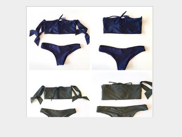 

2019 new pure lady bikini split swimsuit