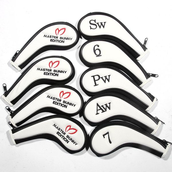 

golf colorful iron cover headcover sharp color easy to see 4,5,6,7,8,9,a,s,p ing