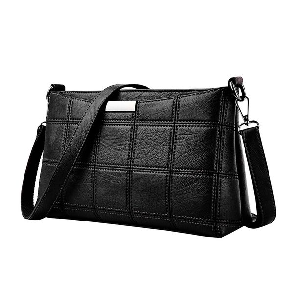 

women messenger bag pu leather shoulder bag fashion crossbody bags women mini handbag small zipper envelope5.6