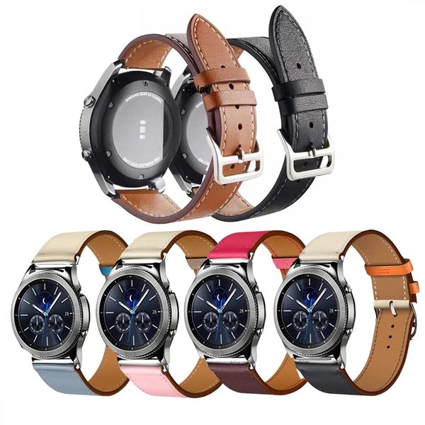 

20mm 22mm strap huawei gt 2 for samsung gear sport s2 s3 classic frontier galaxy watch active 42mm 46mm band huami amazfit bip, Black;brown