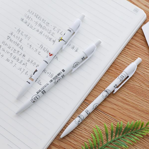 

3pcs/lot 0.5mm cute kawaii automatic pencil plastic mechanical pencil automatic pen for kid school supplies, Blue;orange