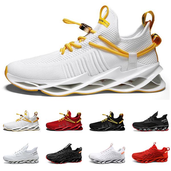 

2021 sale men running shoes triple black white red fashion mens trainer breathable runner sports sneakers size 39-44 six