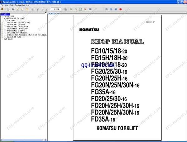

komatsu forklift repair 2012