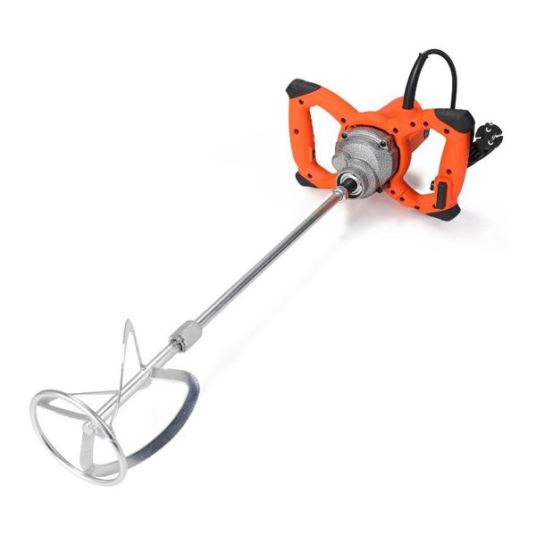 

kkmoon 2300w industrial grade mixer 6 gear speed handheld paint cement plaster mortar coating mixer putty mixing machine