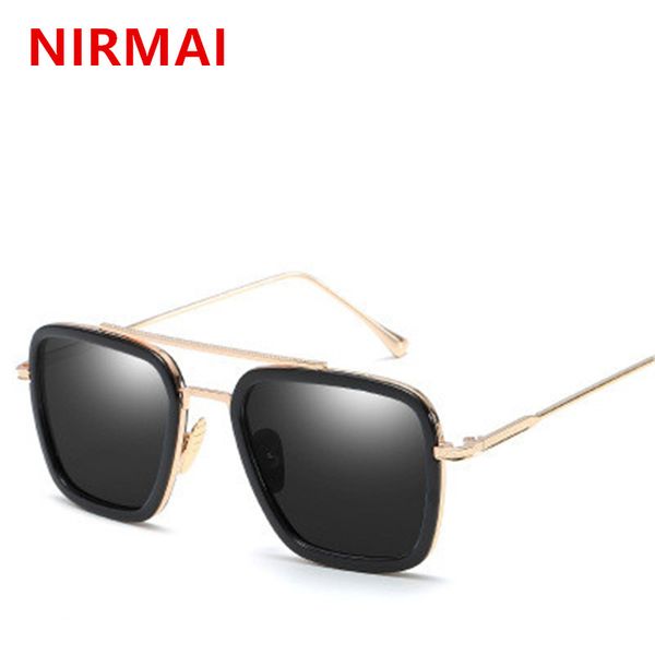

nirmai fashion big frame sport sunglasses men square fashion glasses for women retro sun glasses vintage gafas ocul, White;black