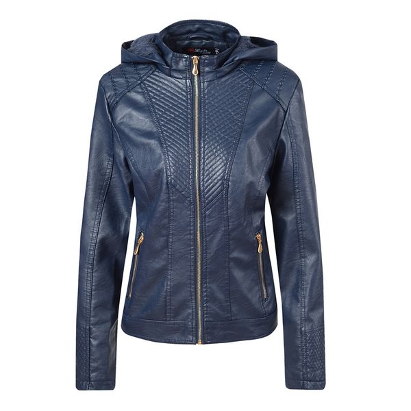 

faux leather jacket women hoodies winter autumn motorcycle jacket outerwear biker jacket coats fur outerwear overcoat new fashion 2019, Black;brown