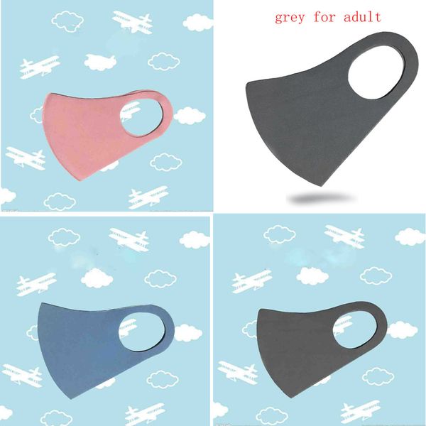 

дети взрослые unisex губка пыле одноразовые маски для лица рм2,5 загрязнения половина лица рот маска с breath широкими бретельками моющийся