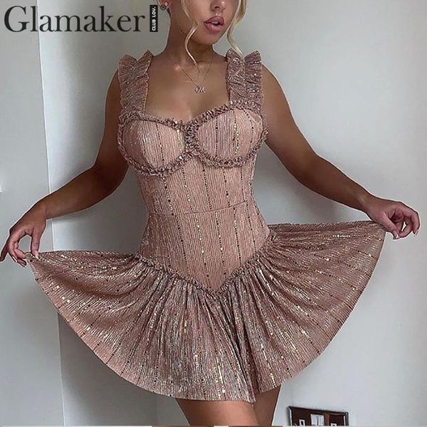 

glamaker розовый спинки блестки клуб золотом платье сексуальные черные линии партии короткое платье элегантный блесток мини-ночь женщин осен, Black;gray