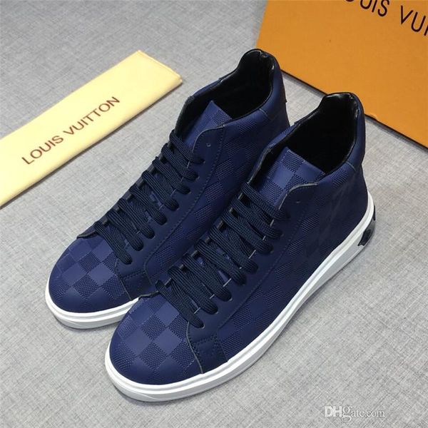 

19mm fashion autumn winter male footwear patchwork flats sneakers high men shoes canvas men casual shoes big size 45 yyyy8, Black