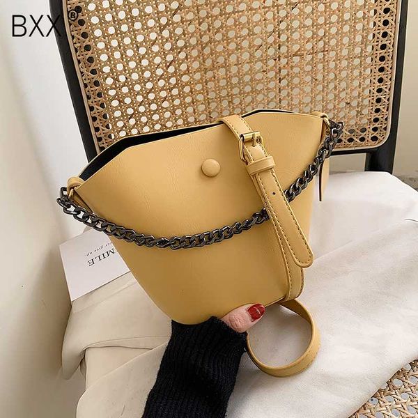 

bxx] pu leather crossbody bucket bags for women 2020 summer mini shoulder messenger bag female handbags hl515