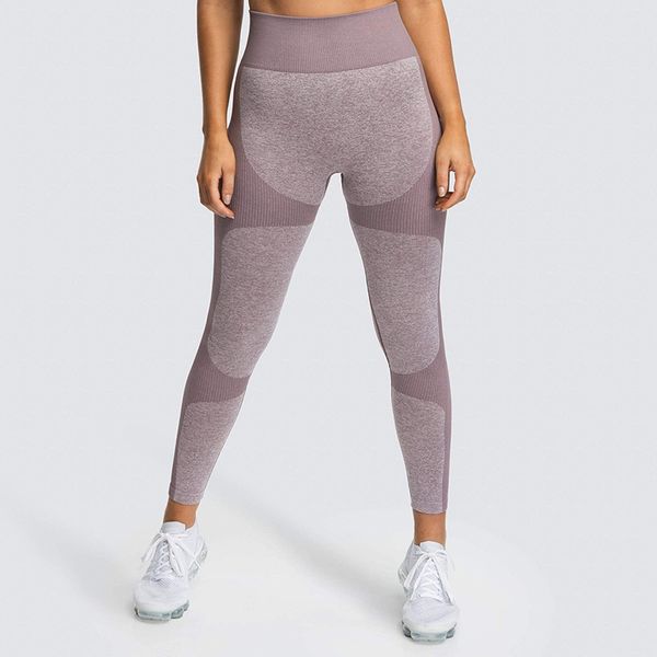 

women solid patchwork yoga pants seamless push up gym legging hihg waist fitness sport leggings female work out tights, White;red