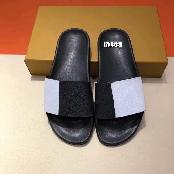 

mule slippers flat designer shoes slippers flexible rubber outsole slide slippers couple sandal size 35, Black