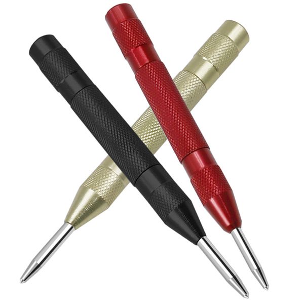 

5 inch automatic center pin punch spring loaded marking starting holes tool