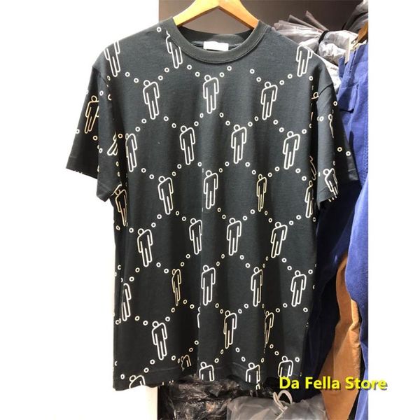 

2020 blohsh t-shirt billie eilish fashion connection blohsh tee men women summer oversize billie eilish t-shirts hip hop, White;black