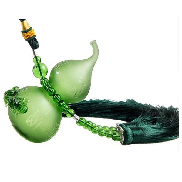 

glass gourd car perfume hanging home peace decoration pendants