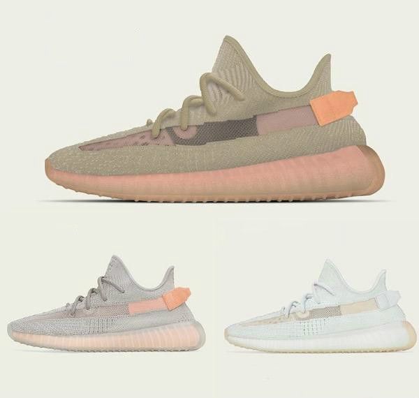 

kanye west hyperspace trfrm clay static beluga 2.0 blue tint zebra cream white runner wave running shoes mens womens sneakers size 13