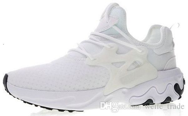 

2019 presto react acronym air mid react mens running shoes mesh breathable triple black white sneakers trainers baskets des chaussures