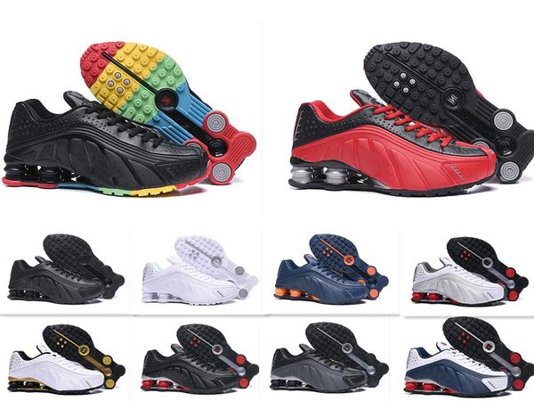 

new 2020 running shoes metallic color deliver r4 mens chaussures oz nz 301 sports sneakers black white increased cushion zapatillas 40-46