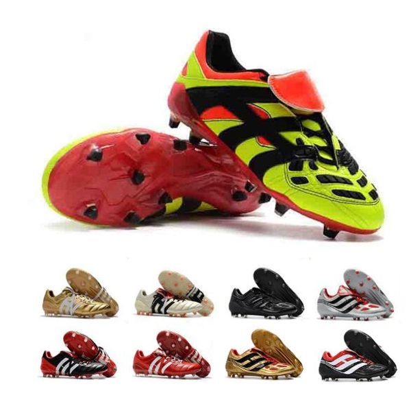 

original football boots dream back 98 predator accelerator champagne fg/ic soccer shoes soccer cleats sneakers