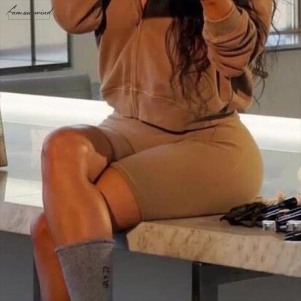 

women high waist shorts elastic waist fitness casual short mujer autumn clothes 2020 korean fashion womens clothing, White;black