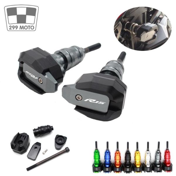 

for r15 r15 mt-15 m-slaz 2015 2016 2017 2018 fall protection frame anti-crash fairing protector pad protector